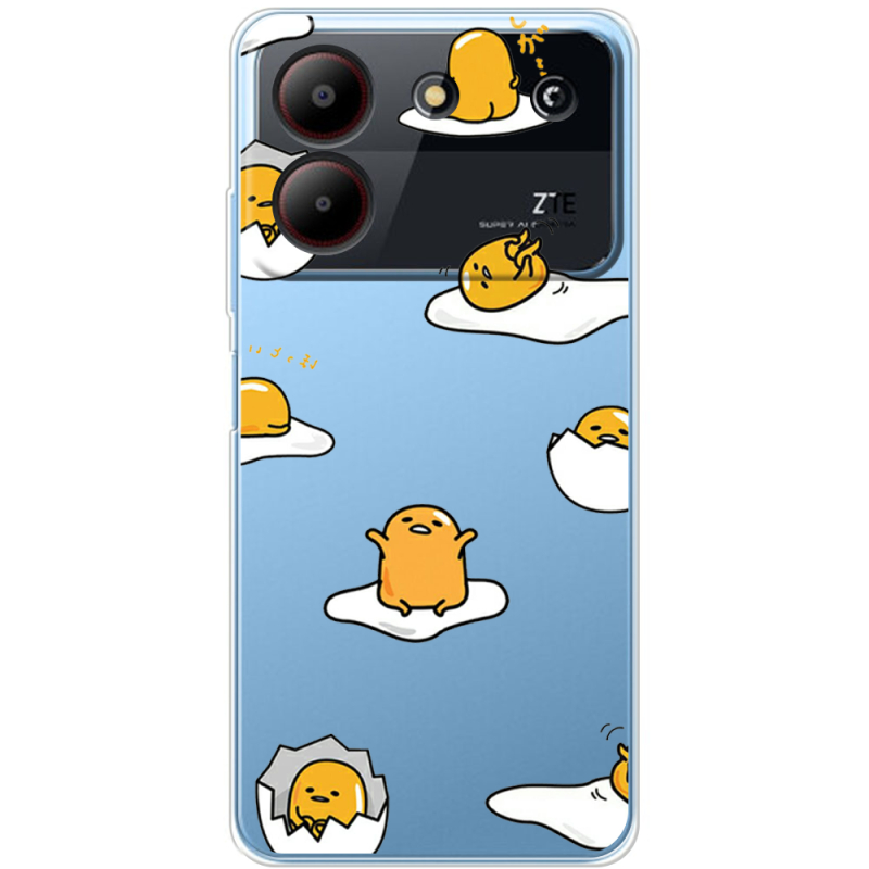 Прозрачный чехол BoxFace ZTE Blade A54 Gudetama