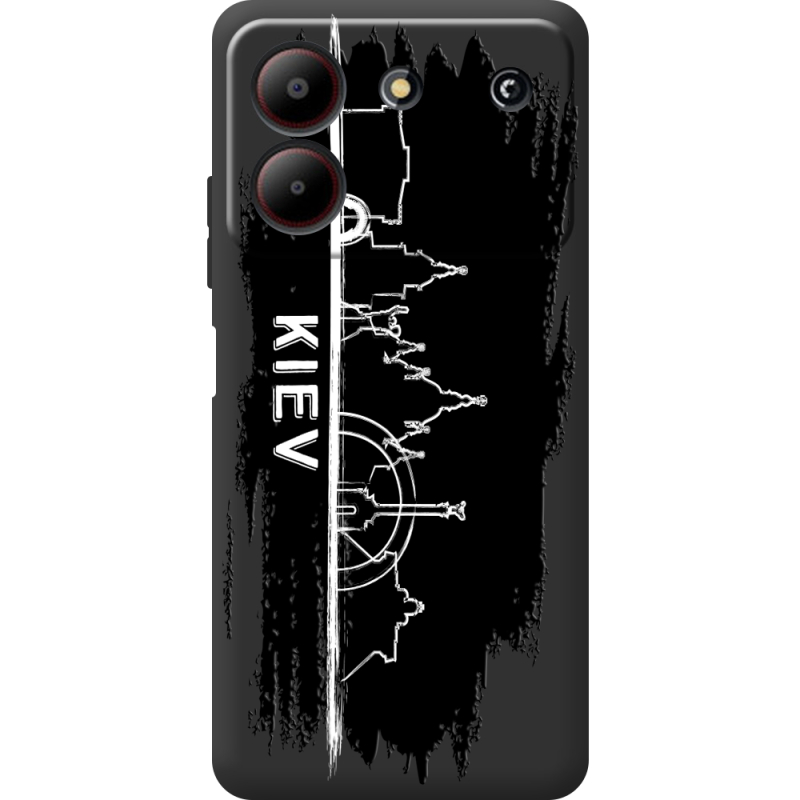 Черный чехол BoxFace ZTE Blade A54 Kyiv