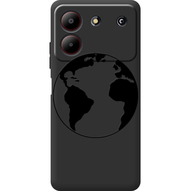 Черный чехол BoxFace ZTE Blade A54 Earth
