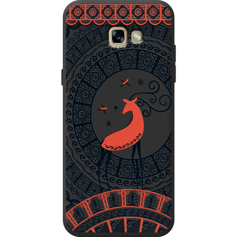 Черный чехол Uprint Samsung A720 Galaxy A7 2017 Ornament