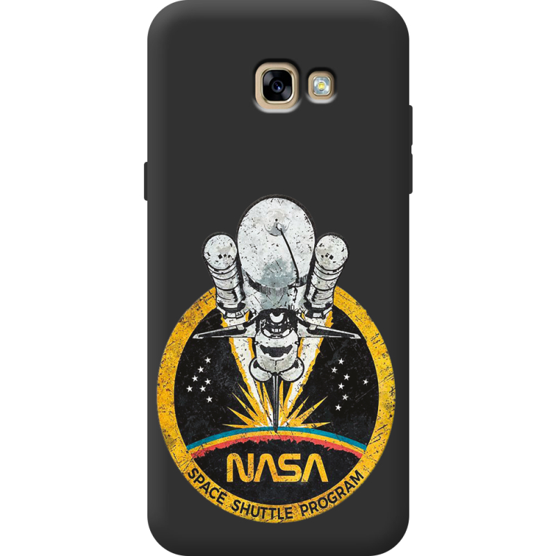 Черный чехол Uprint Samsung A720 Galaxy A7 2017 NASA Spaceship