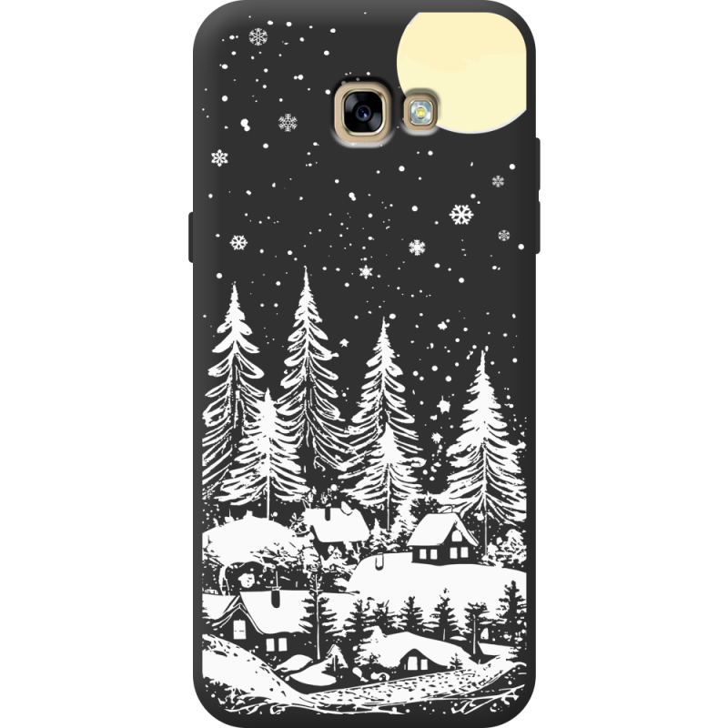 Черный чехол Uprint Samsung A720 Galaxy A7 2017 