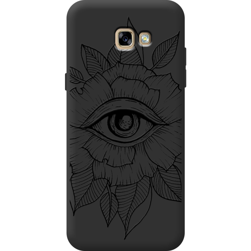 Черный чехол Uprint Samsung A720 Galaxy A7 2017 Eye