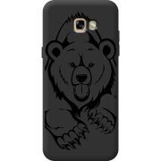 Черный чехол Uprint Samsung A720 Galaxy A7 2017 Grizzly Bear