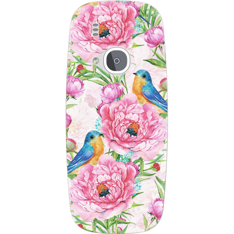 Чехол Uprint Nokia 3310 (2017) Birds and Flowers