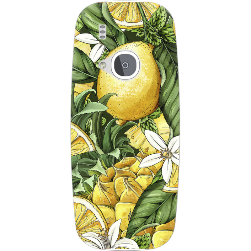 Чехол Uprint Nokia 3310 (2017) Lemon Pattern