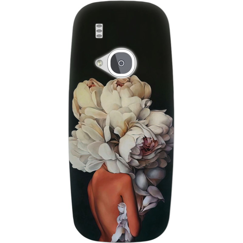 Чехол Uprint Nokia 3310 (2017) Exquisite White Flowers