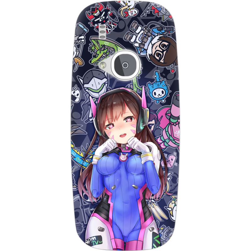 Чехол Uprint Nokia 3310 (2017) Overwatch D.VA