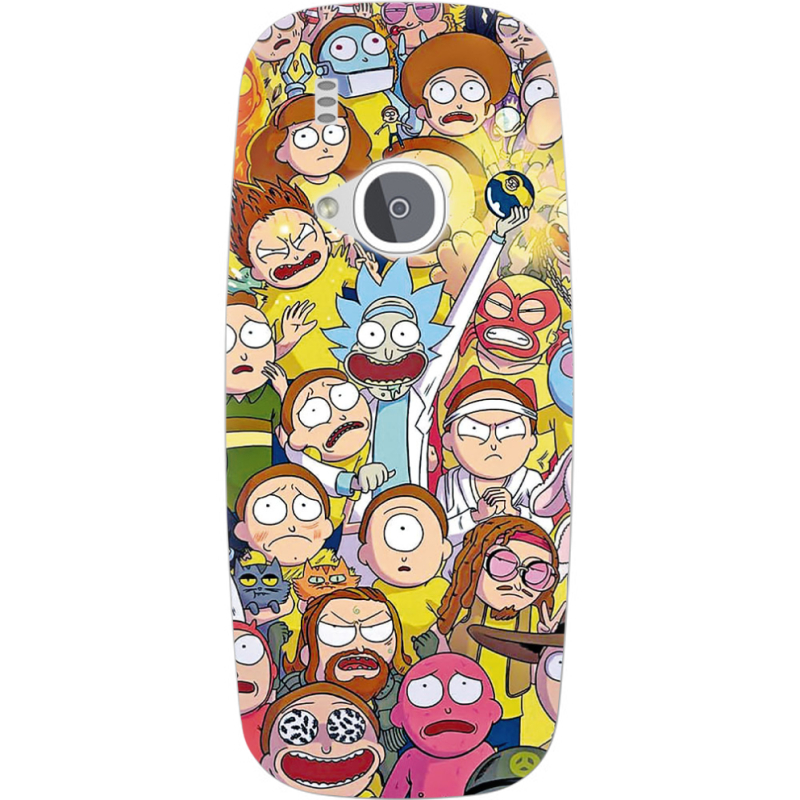 Чехол Uprint Nokia 3310 (2017) Rick and Morty