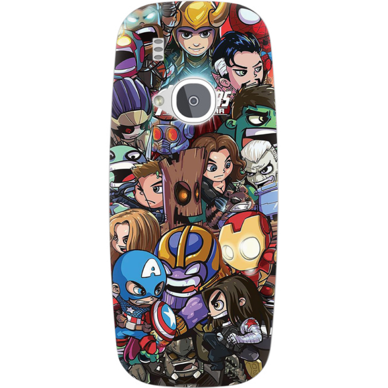 Чехол Uprint Nokia 3310 (2017) Avengers Infinity War