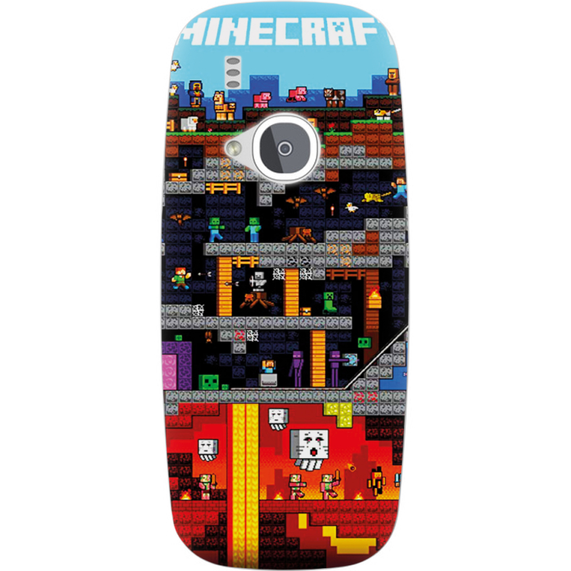 Чехол Uprint Nokia 3310 (2017) Minecraft Lode Runner