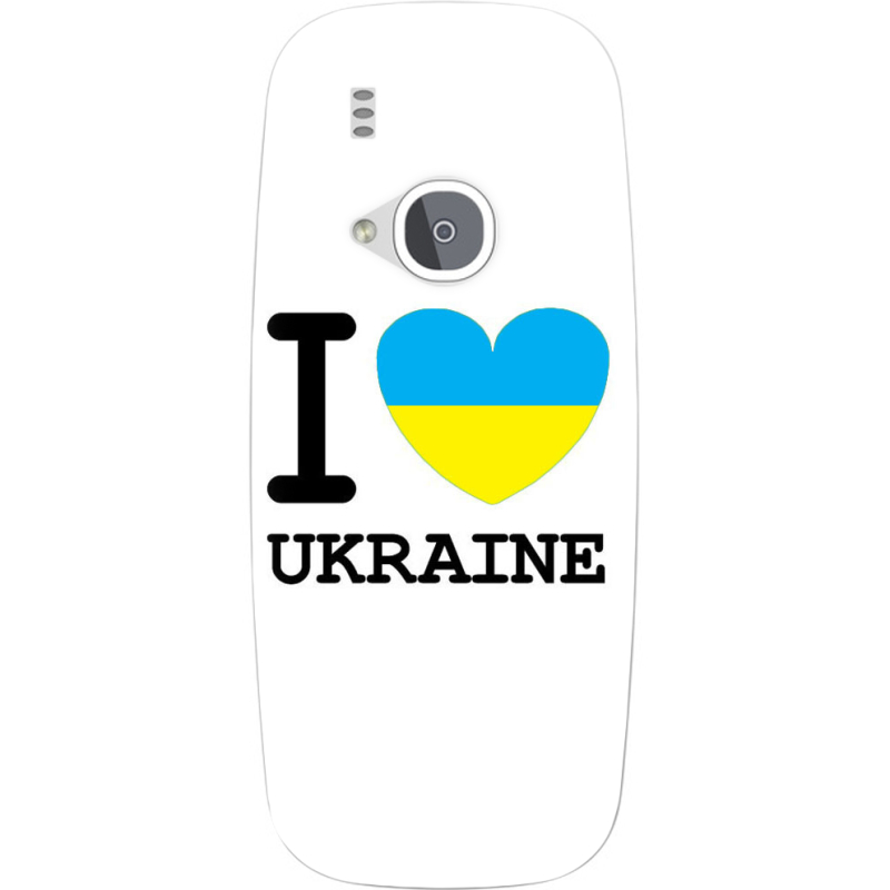 Чехол Uprint Nokia 3310 (2017) I love Ukraine