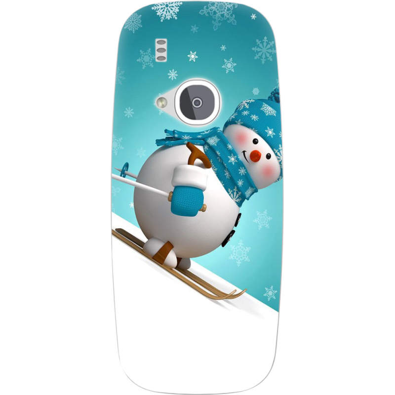 Чехол Uprint Nokia 3310 (2017) Skier Snowman