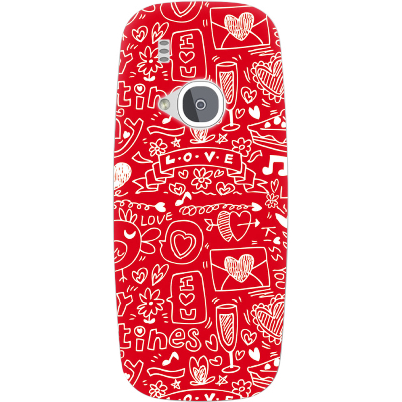 Чехол Uprint Nokia 3310 (2017) Happy Valentines