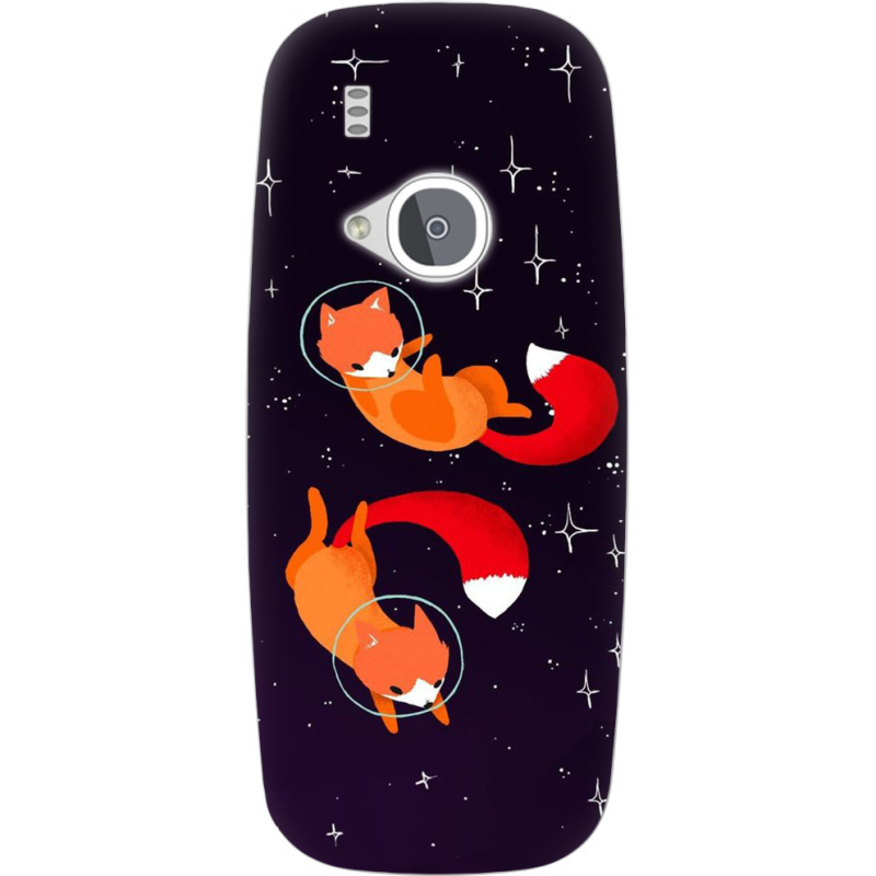 Чехол Uprint Nokia 3310 (2017) Fox-Astronauts