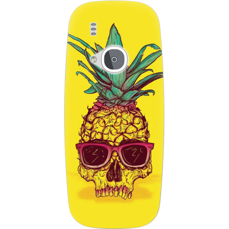 Чехол Uprint Nokia 3310 (2017) Pineapple Skull