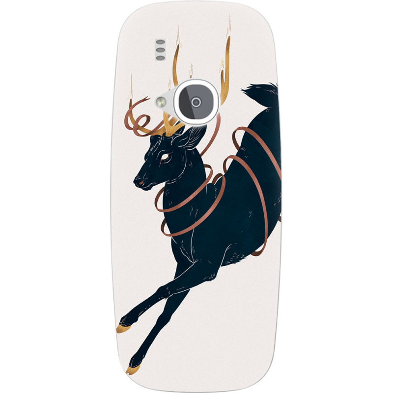 Чехол Uprint Nokia 3310 (2017) Black Deer