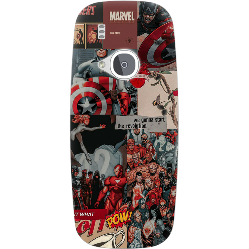 Чехол Uprint Nokia 3310 (2017) Marvel Avengers