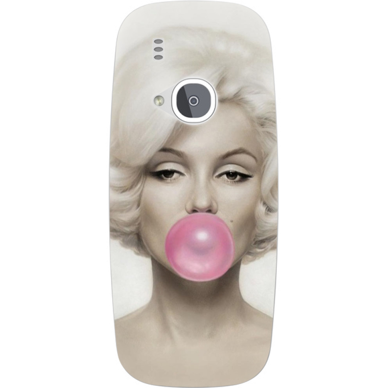 Чехол Uprint Nokia 3310 (2017) Marilyn Monroe Bubble Gum