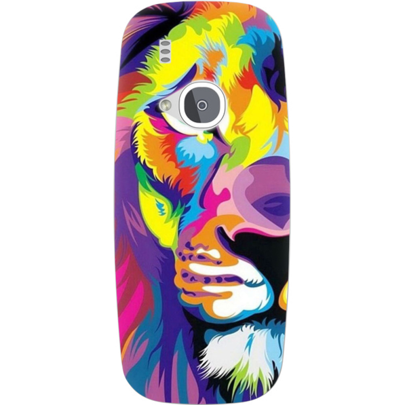 Чехол Uprint Nokia 3310 (2017) Frilly Lion