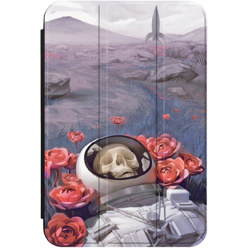 Чехол для iPad Pro 11 2 / 3 / 4 (2020 2021 2022) Астронавт в квітах