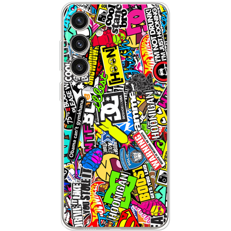 Чехол BoxFace Samsung Galaxy S24 Plus Multicolored Inscriptions