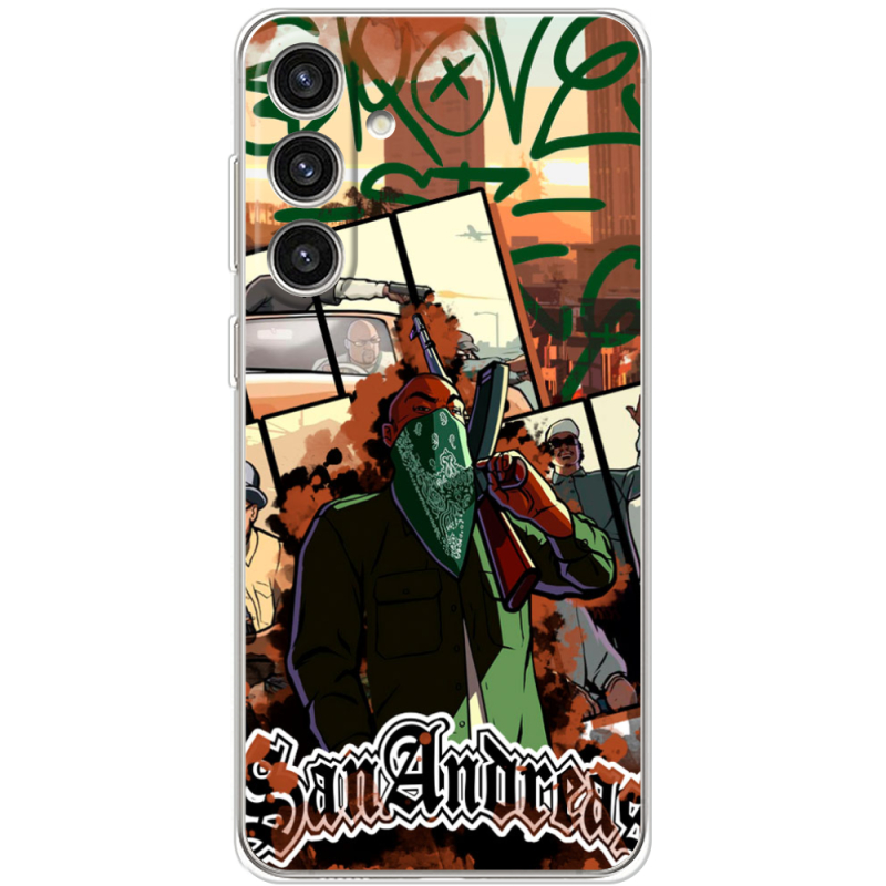 Чехол BoxFace Samsung Galaxy S24 Plus GTA San Andreas