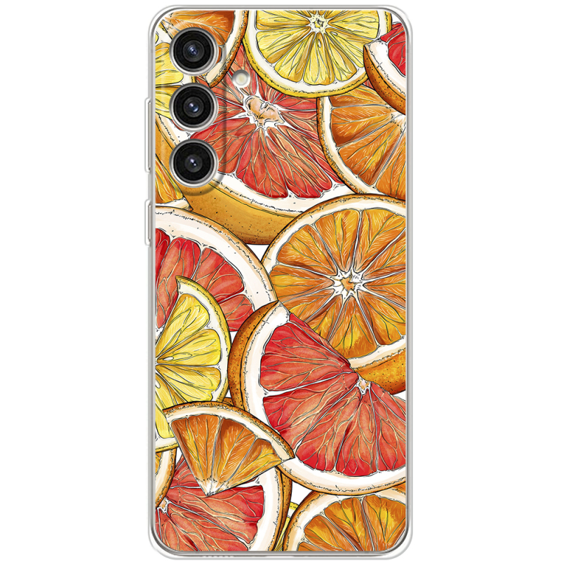 Чехол BoxFace Samsung Galaxy S24 Plus Citrus Pattern