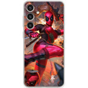 Чехол BoxFace Samsung Galaxy S24 Plus Woman Deadpool