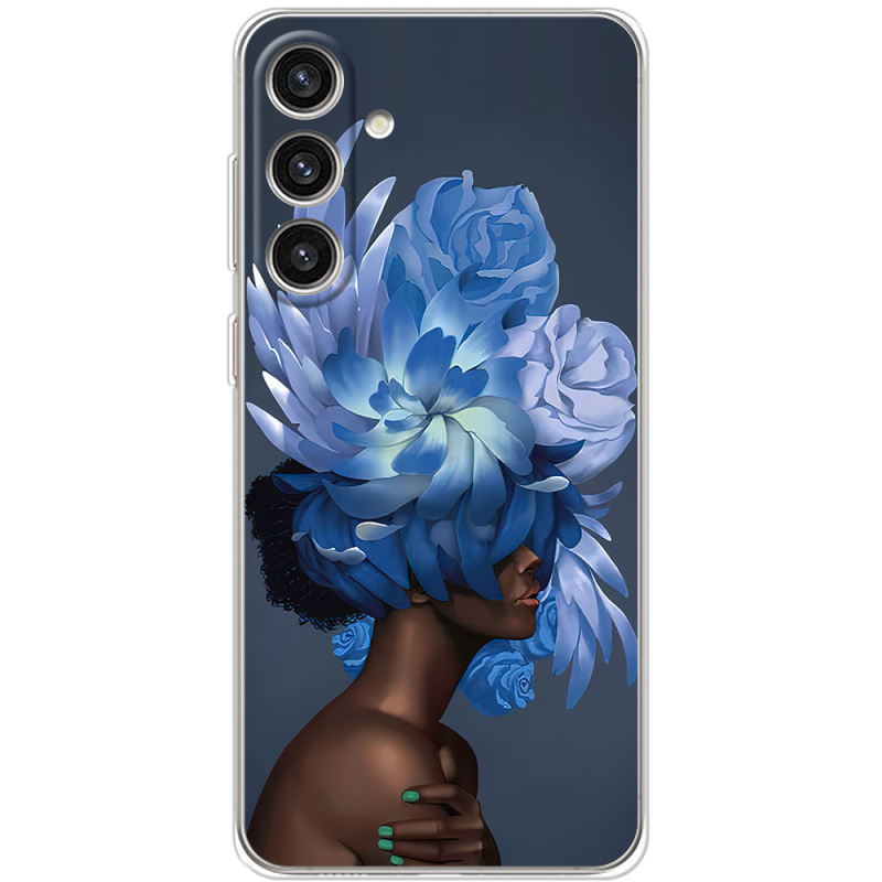 Чехол BoxFace Samsung Galaxy S24 Plus Exquisite Blue Flowers