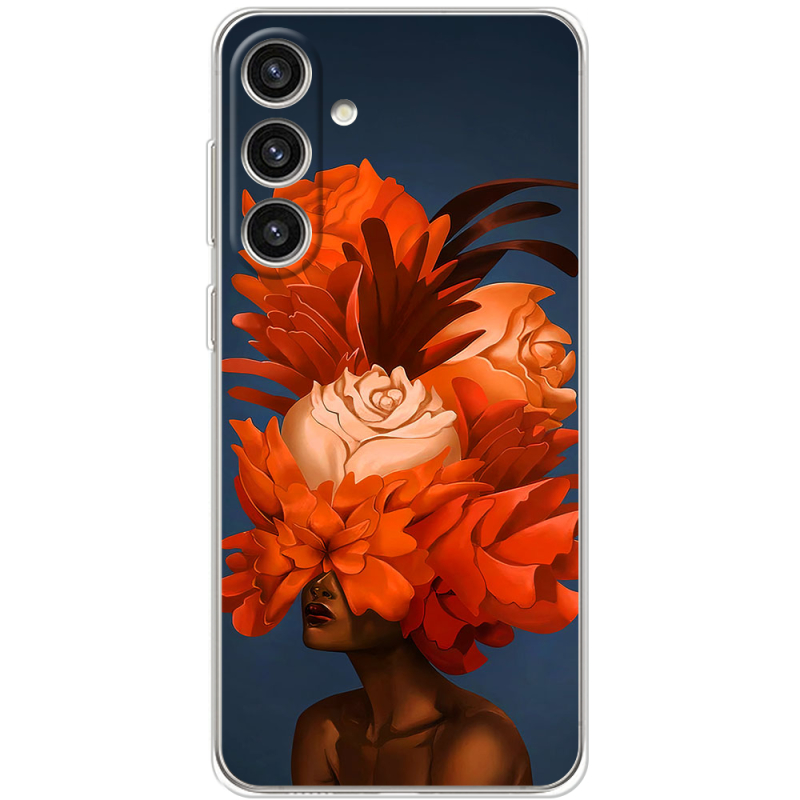 Чехол BoxFace Samsung Galaxy S24 Plus Exquisite Orange Flowers