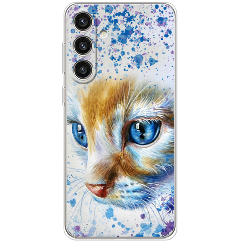 Чехол BoxFace Samsung Galaxy S24 Plus Голубоглазый Кот