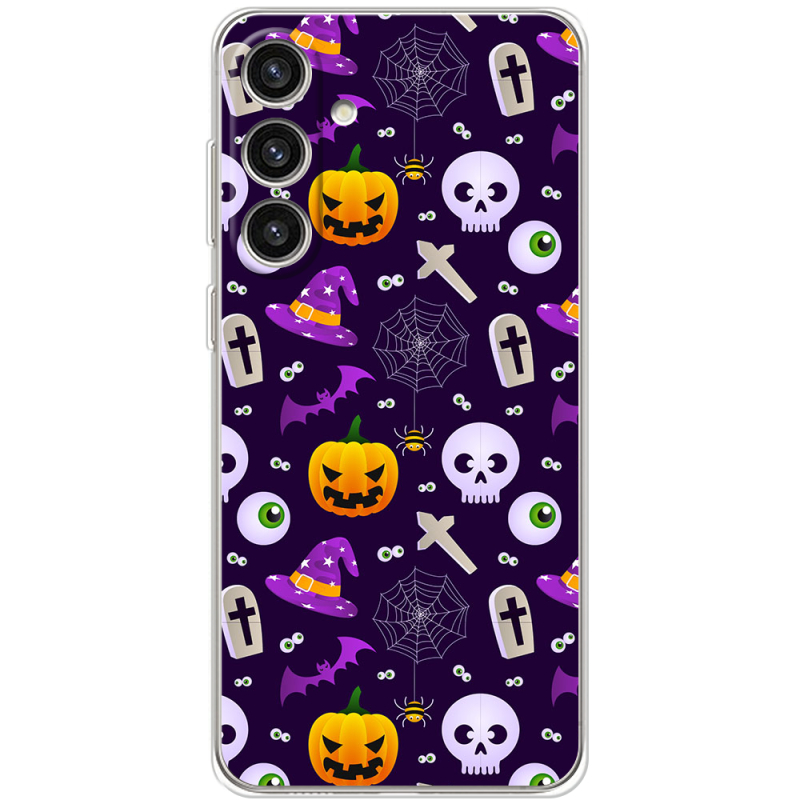 Чехол BoxFace Samsung Galaxy S24 Plus Halloween Purple Mood