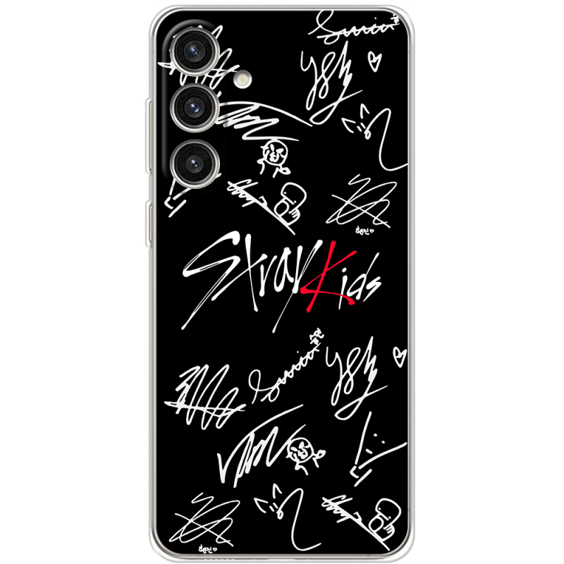 Чехол BoxFace Samsung Galaxy S24 Plus Stray Kids автограф