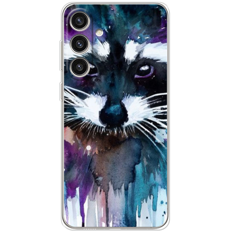 Чехол BoxFace Samsung Galaxy S24 Plus Акварельный енот
