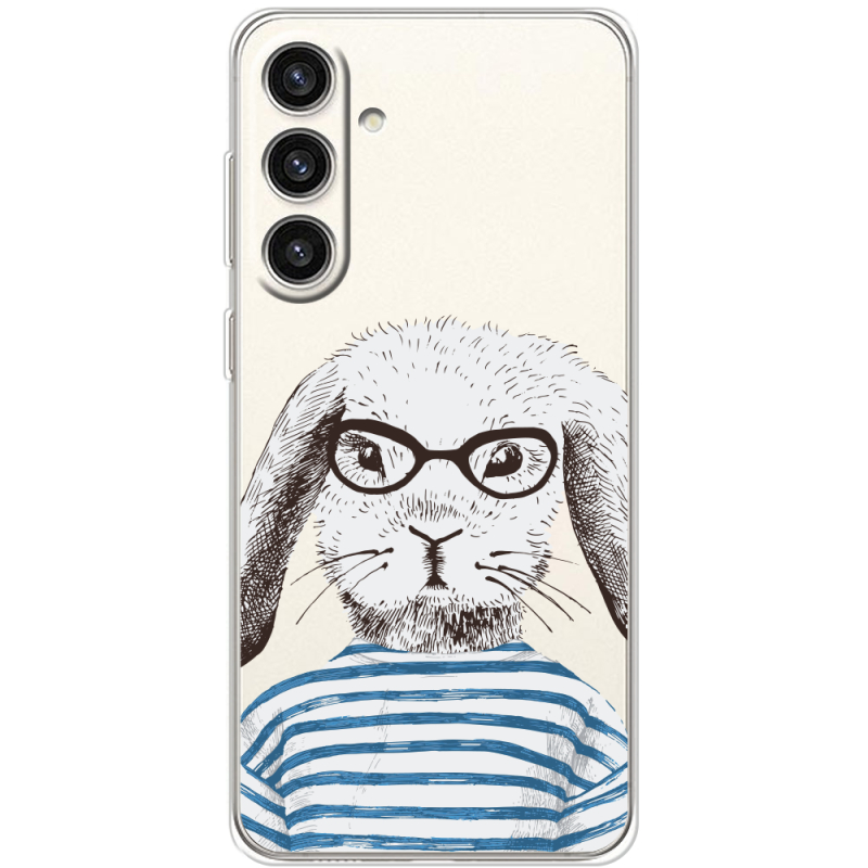 Прозрачный чехол BoxFace Samsung Galaxy S24 Plus MR. Rabbit