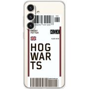 Прозрачный чехол BoxFace Samsung Galaxy S24 Plus Ticket Hogwarts