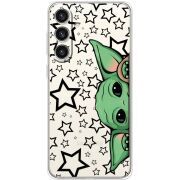 Прозрачный чехол BoxFace Samsung Galaxy S24 Plus Baby Yoda