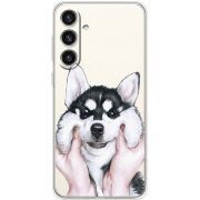 Прозрачный чехол BoxFace Samsung Galaxy S24 Plus Husky