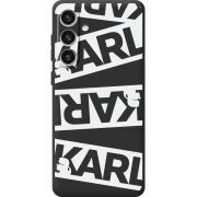 Черный чехол BoxFace Samsung Galaxy S24 Plus White Karl