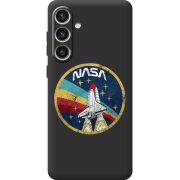 Черный чехол BoxFace Samsung Galaxy S24 Plus NASA