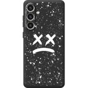 Черный чехол BoxFace Samsung Galaxy S24 Plus Sad Way