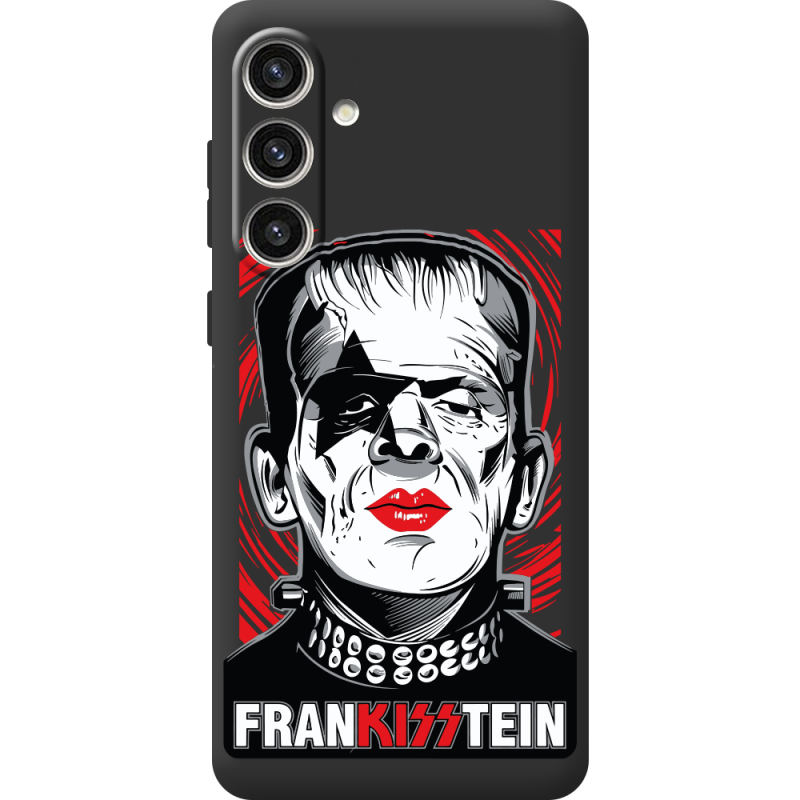 Черный чехол BoxFace Samsung Galaxy S24 Plus Frankisstein