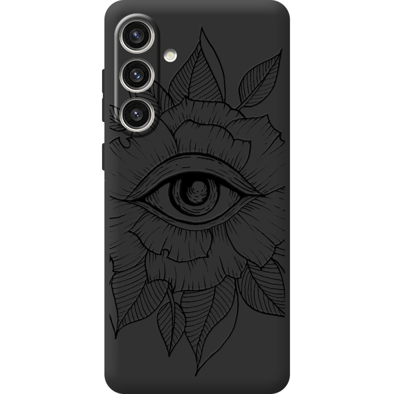 Черный чехол BoxFace Samsung Galaxy S24 Plus Eye