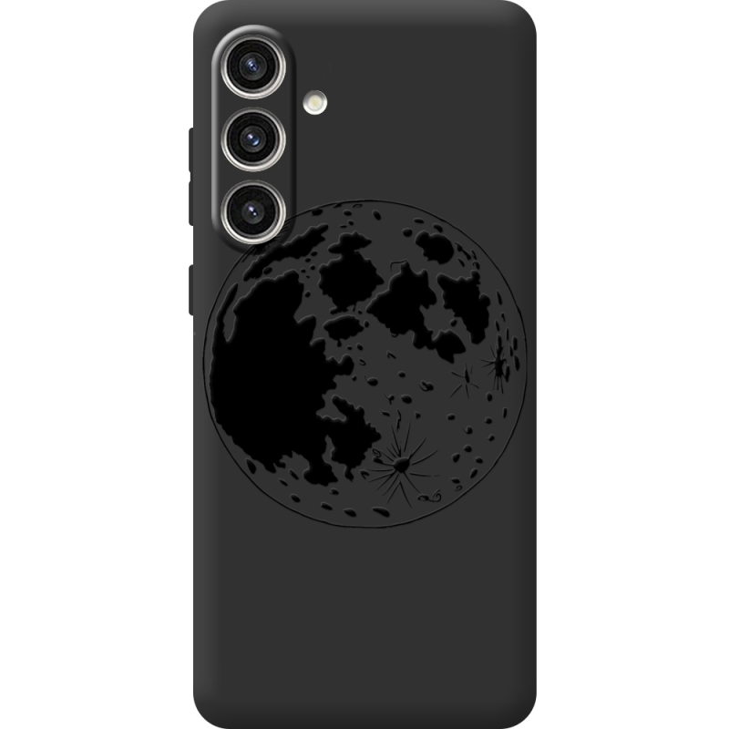 Черный чехол BoxFace Samsung Galaxy S24 Plus Planet