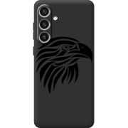 Черный чехол BoxFace Samsung Galaxy S24 Plus Eagle