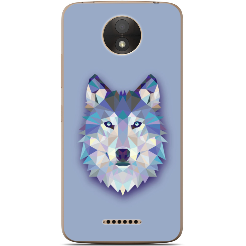 Чехол Uprint Motorola Moto C Plus XT1723 Wolfie