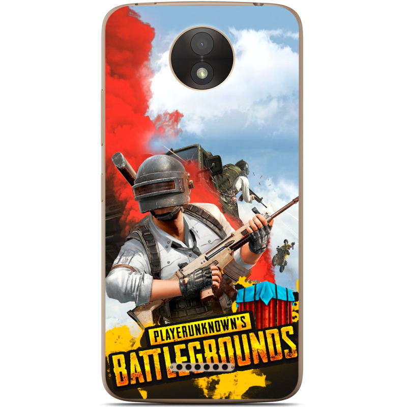 Чехол Uprint Motorola Moto C Plus XT1723 PLAYERUNKNOWN'S BATTLEGROUNDS