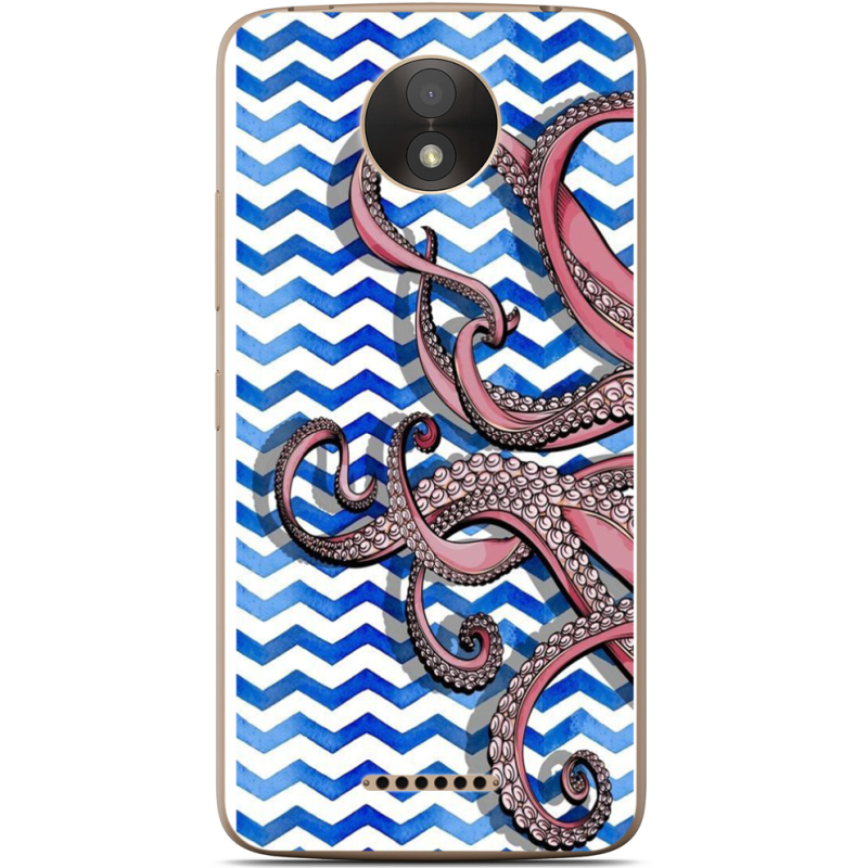 Чехол Uprint Motorola Moto C Plus XT1723 Sea Tentacles