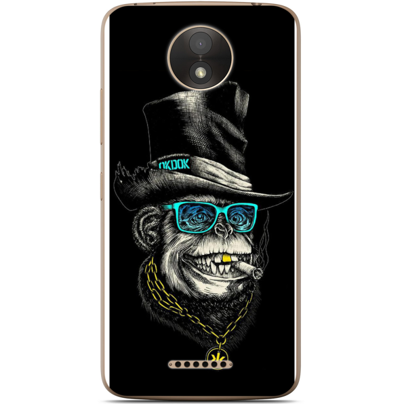 Чехол Uprint Motorola Moto C Plus XT1723 Rich Monkey